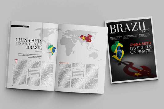 Brazil Talk Magazine Design