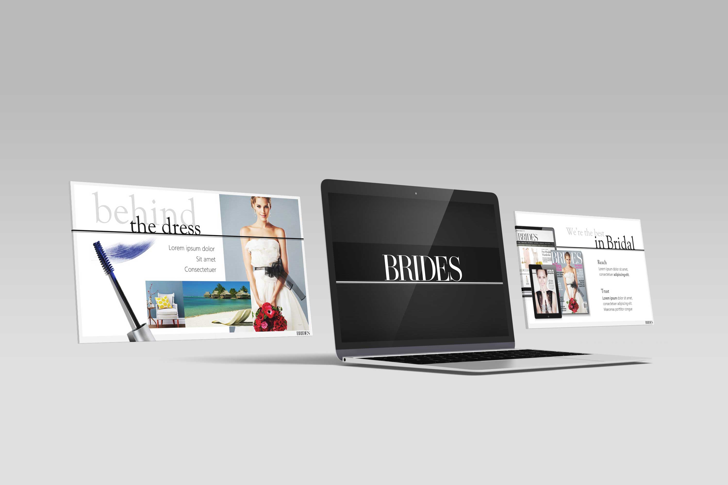 Brides Magazine Presentation Design