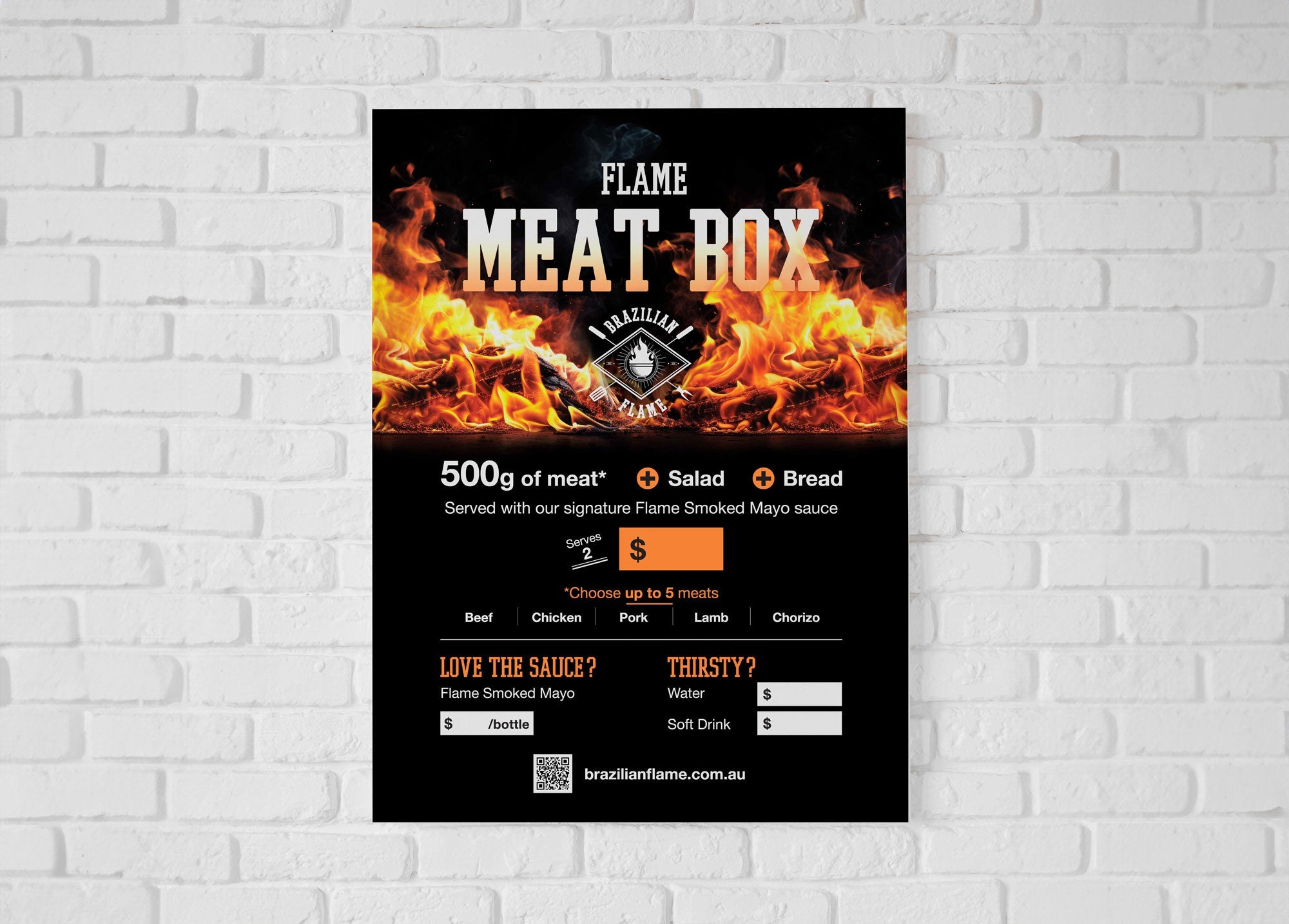 Brazilian Flame BBQ 2024 – Branding & Packaging